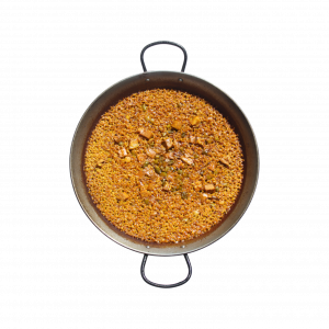 Arroz de secreto y sobrasada